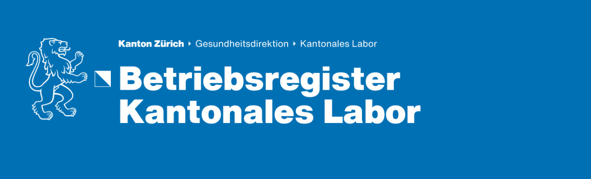 Betriebsregister Kantonales Labor